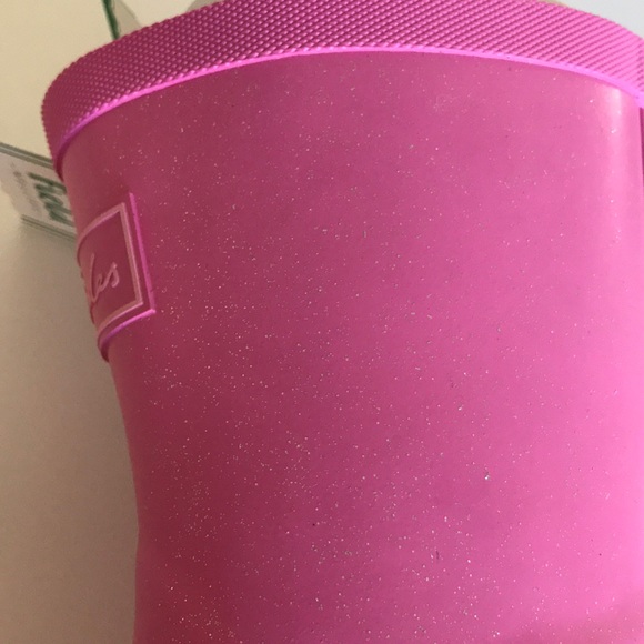 *Last Pair* New Joules Glitter Rain Boot - Toddler - Picture 4 of 5